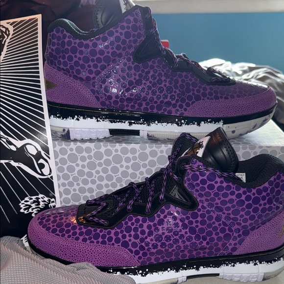 Li-Ling Way of Wade Limited Edition syn Sting Ray skin Purple all star Size 15 - Picture 3 of 16